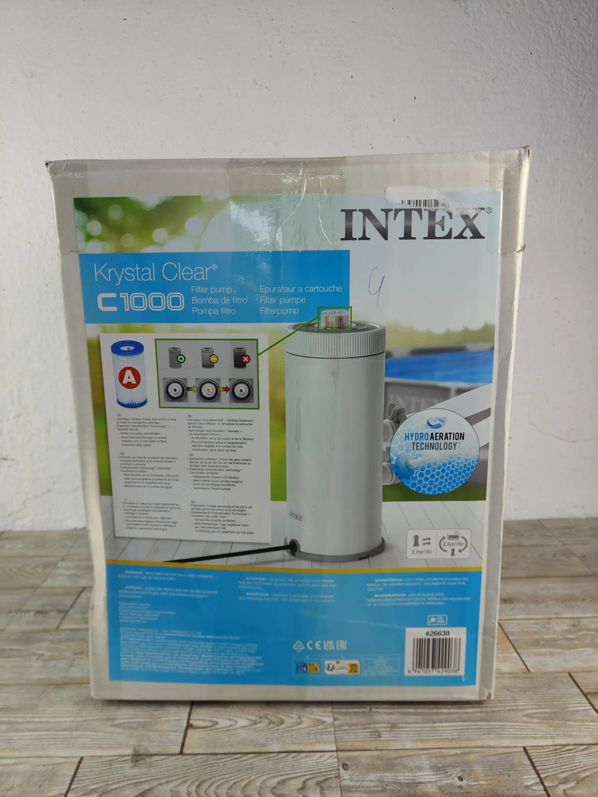 Depuradora cartucho - Intex