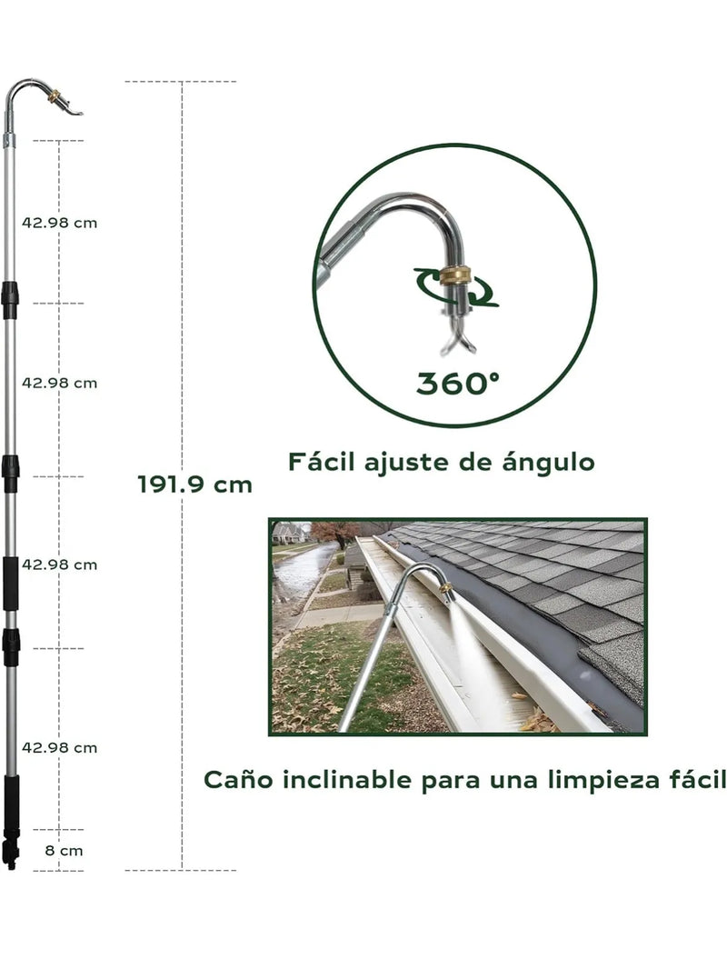 Herramientas de Limpiador de Canaletas Diivoo