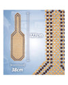 Respaldo Asiento Coche con Bolas de Madera S SUMEX