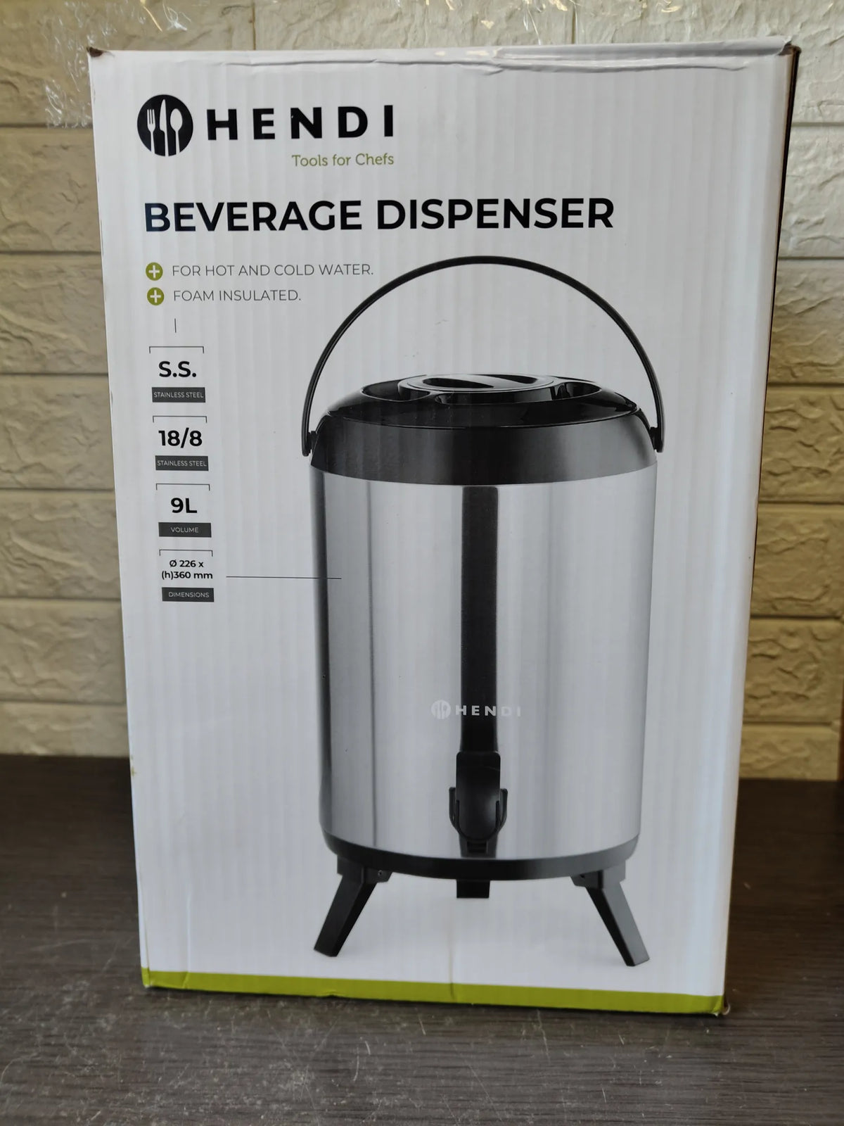 Termo dispensador de bebidas - HENDI