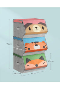 Cajas Tela Infantil SONGMICS