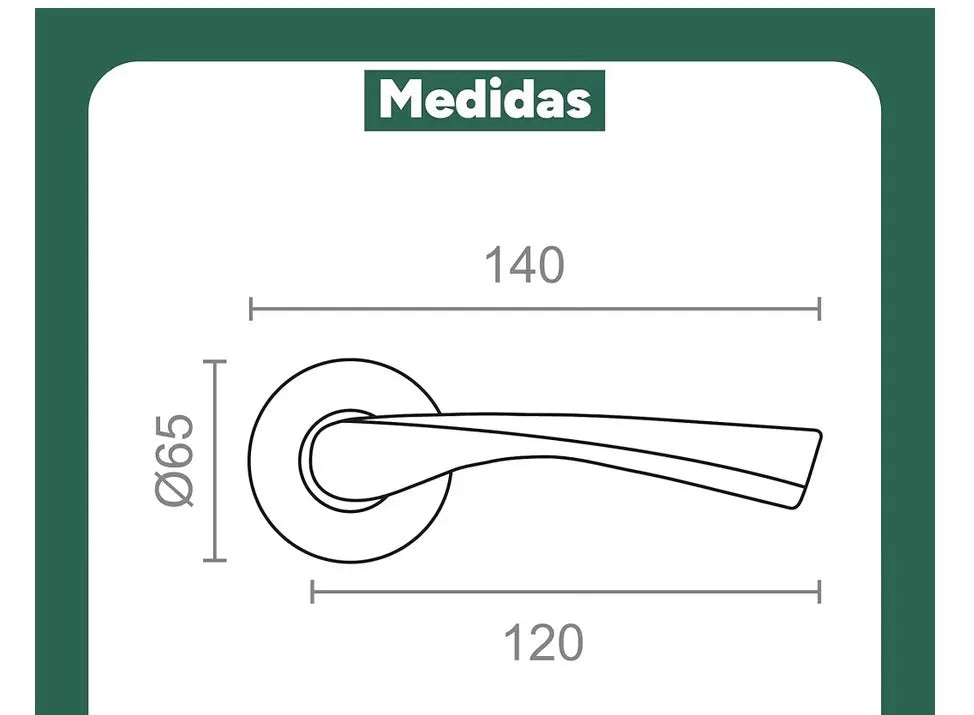 Juego de Manilla con Roseta ancha
