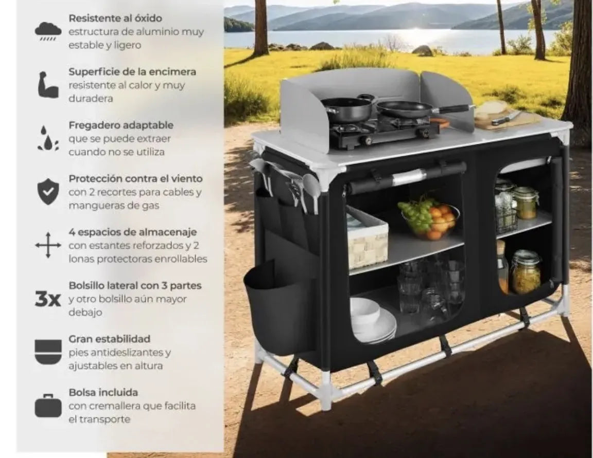 Cocina de camping