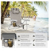 Silla de playa de aluminio