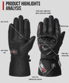 Guantes calentadores moto