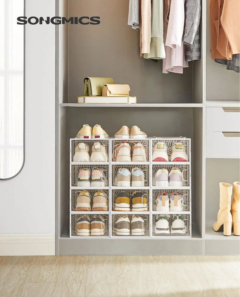 Cajas para Zapatos Transparentes SONGMICS