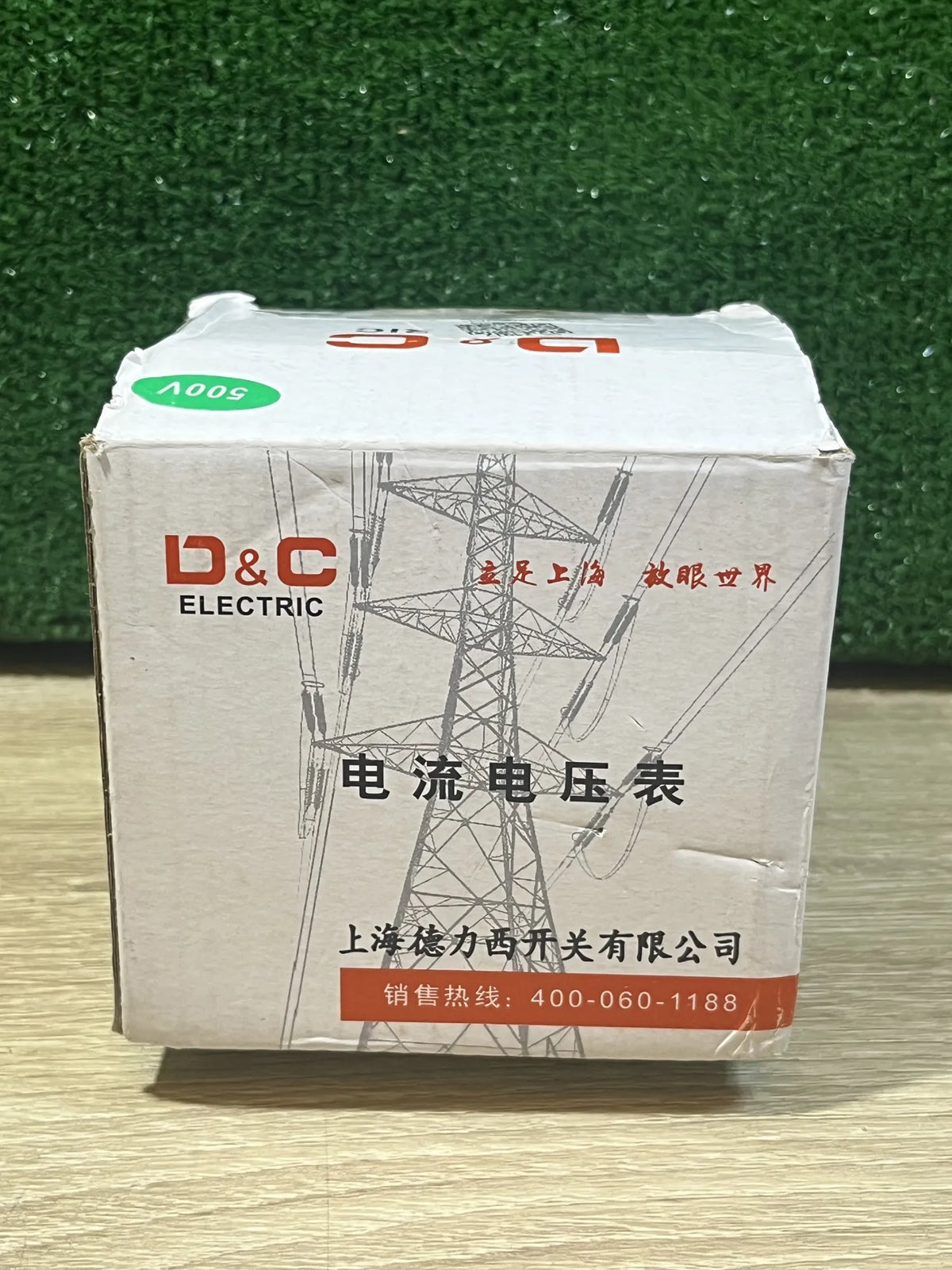 Voltímetro analógico Fafeicy AC 0-500V