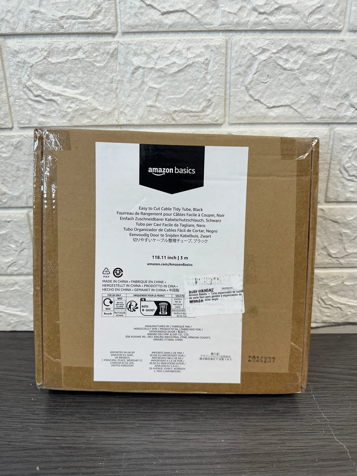 Tubo organizador amazon basics