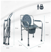 Silla con WC Mobiclinic