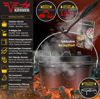 Juego de horno holandés para barbacoa - Kesser