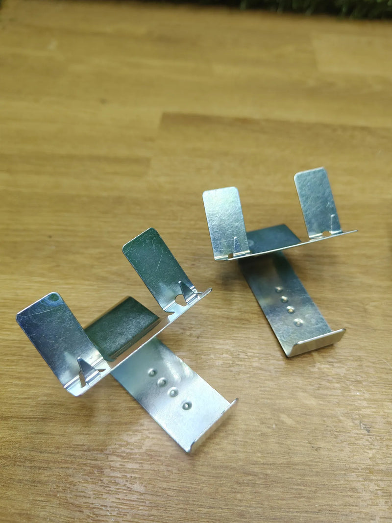 Pinzas de zócalo de acero rodapie