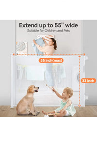 Puerta Seguridad Bebé Extensibles, 0-140cm