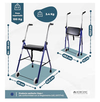 Andador plegable - Mobiclinic