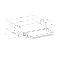 Cajón bajo mesa ROLINE