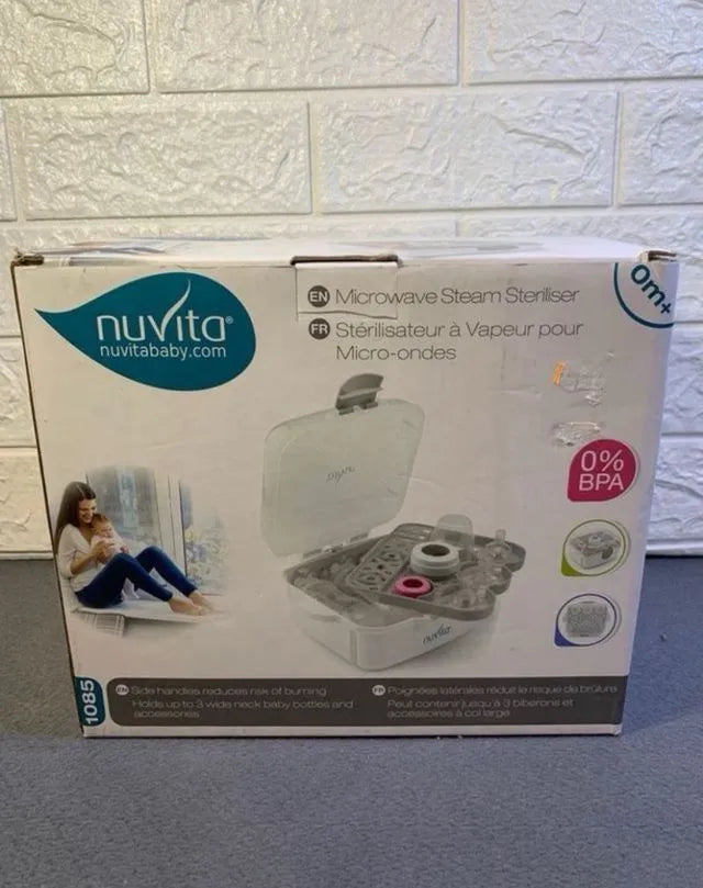Esterilizador para biberones microondas