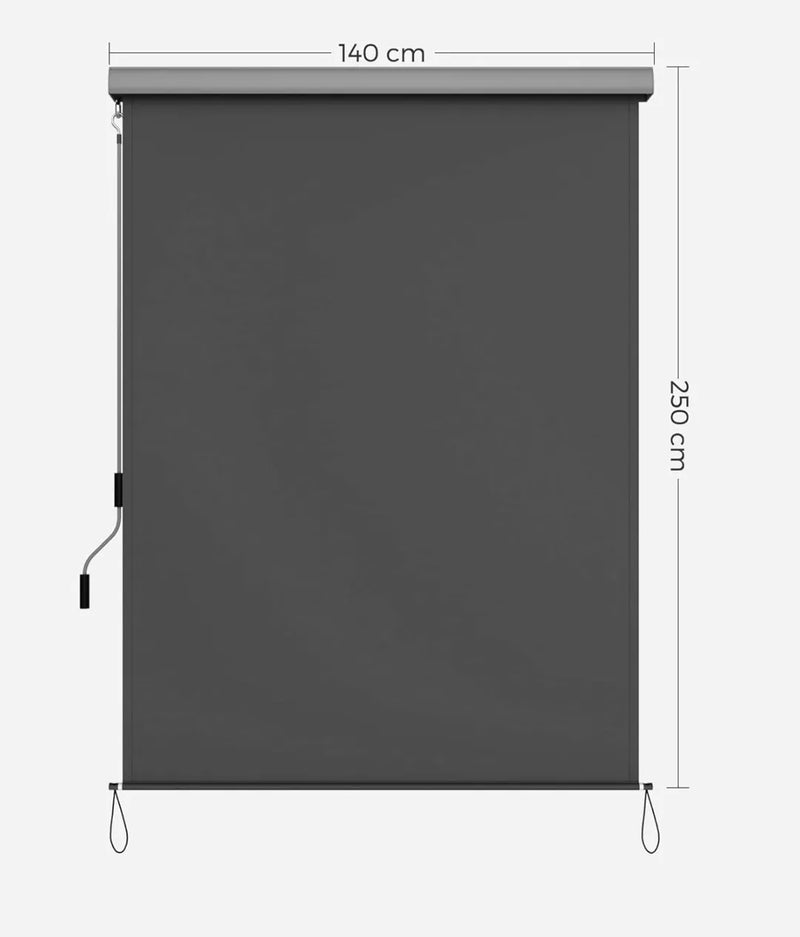 Toldo lateral para patio y balcón - Songmics