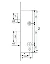 Cerradura Monopunto De Palanca Tesa Assa Abloy