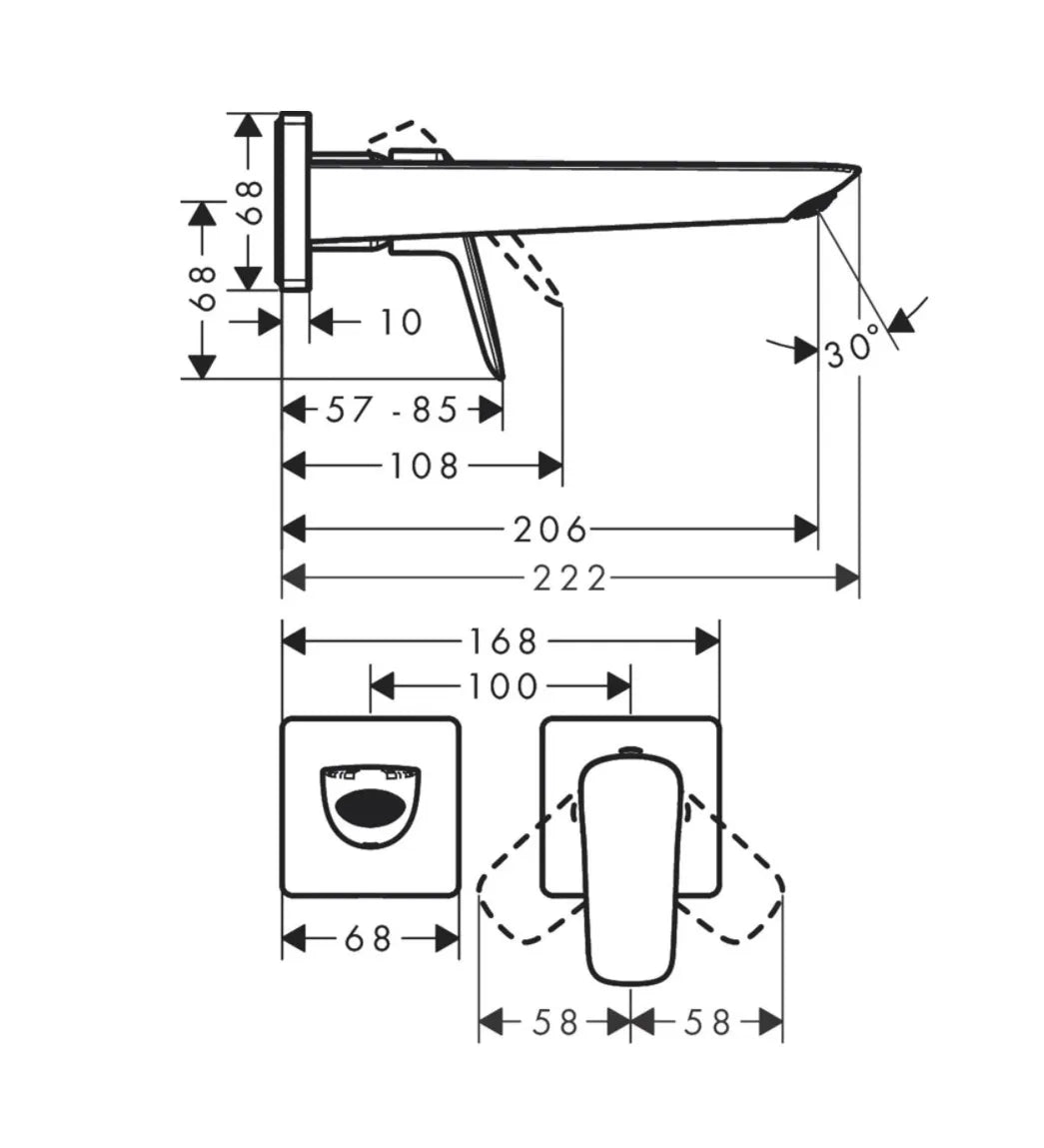 Grifo monomando de lavabo