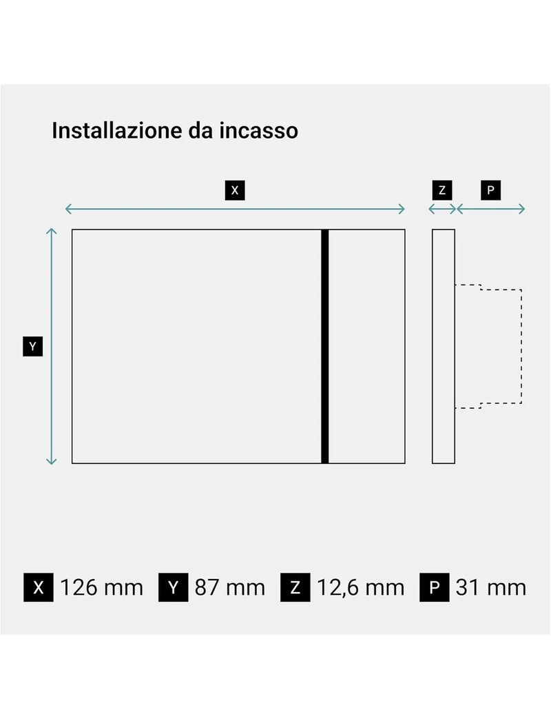 Termostato WiFi Digital Smarther2 con Netatmo Bticino