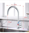 Grifo de cocina giratorio Grifema