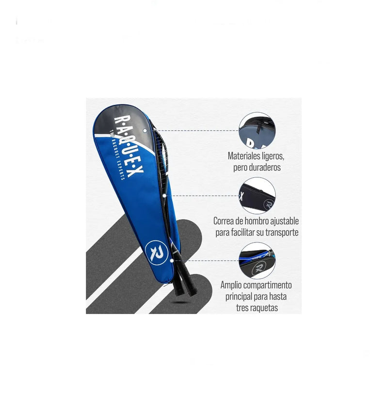 Bolsa Raquetas Bádminton - RAQUEX