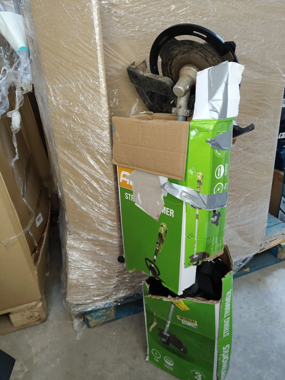 Cortabordes Eléctrico y Desbrozadora 230V - Greenworks