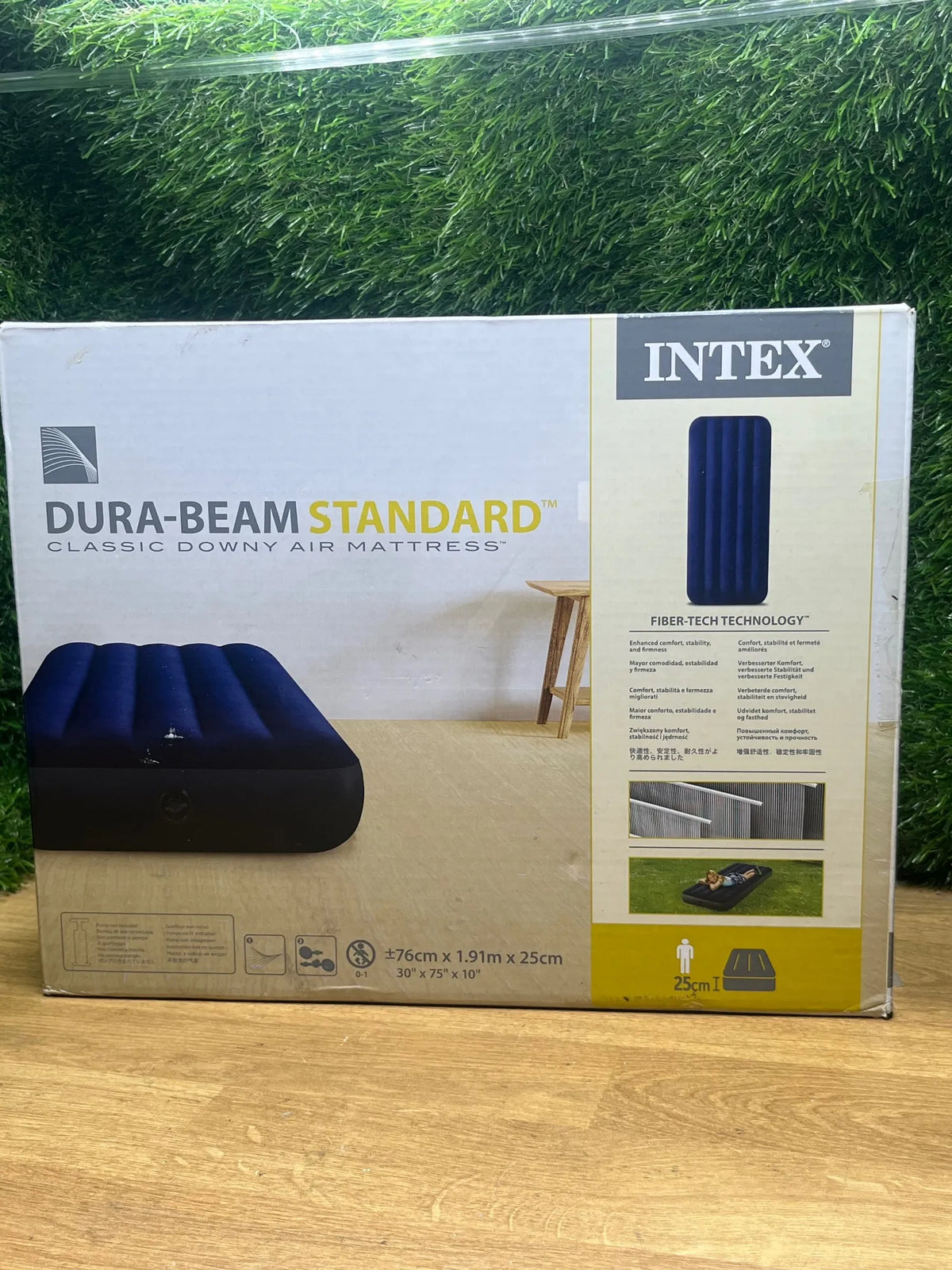 Colchón hinchable Dura-Beam 76x191x25cm Intex