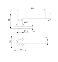 Manetas para puertas