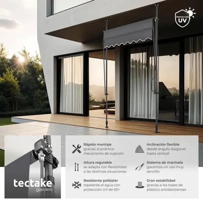 Toldo plegable para balcón