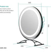 Espejo de tocador con luz led - Emke