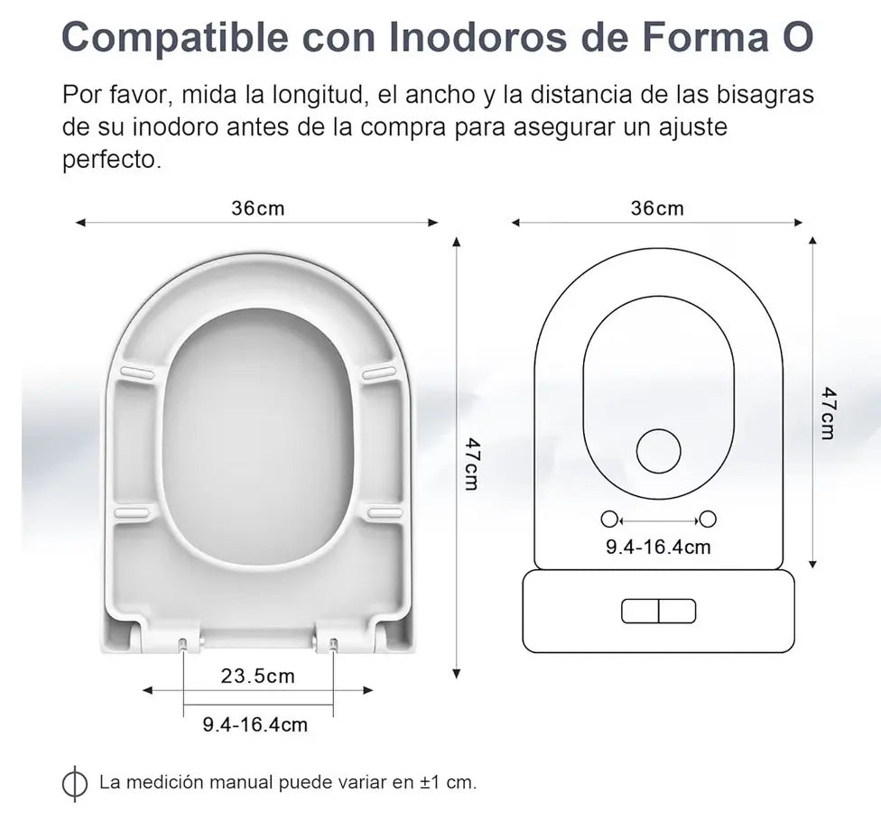 Asiento Tapa WC