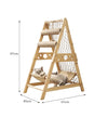 Torre de madera para gatos