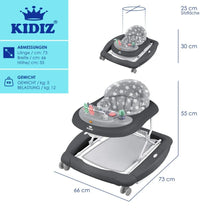 Andador 4 en 1 para bebés - KIDIZ