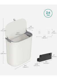 Cubo de basura colgante