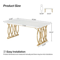 Mesa de comedor moderna