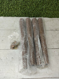 Juego 4 Patas de Mesa Marrón Oscuro