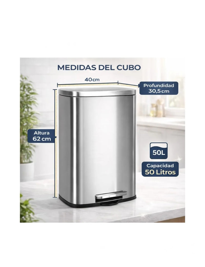 Cubo de Basura 50L - AMAZON