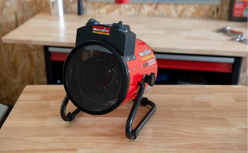 Calefactor de obra de 3000w - Mecafer