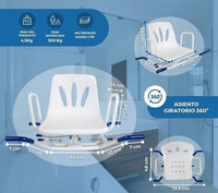 Mobiclinic, Silla de baño giratoria - Mobiclinic