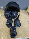 Casco con Juego de Rodilleras