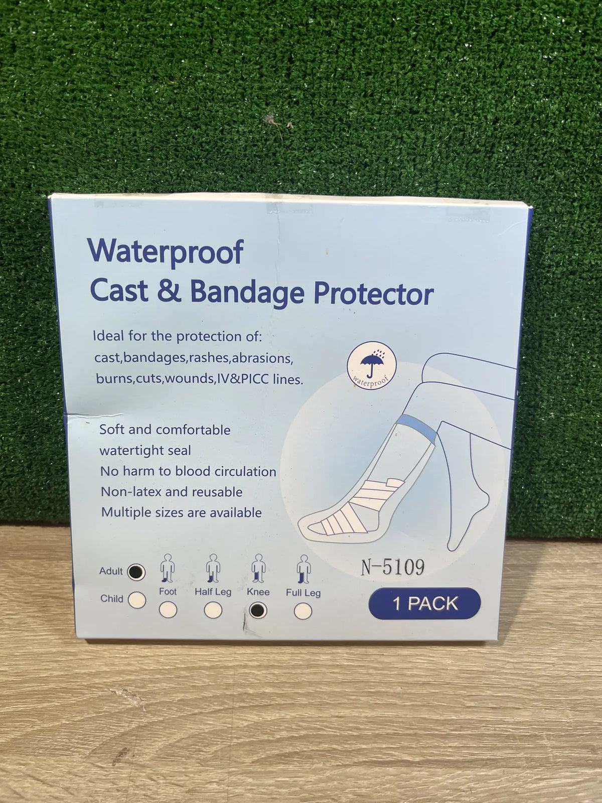 Funda impermeable para rodillas