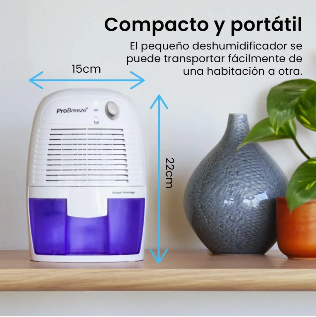 Deshumidificador 500ml Eléctrico