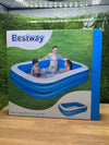 Piscina hinchable azul rectangular Bestway