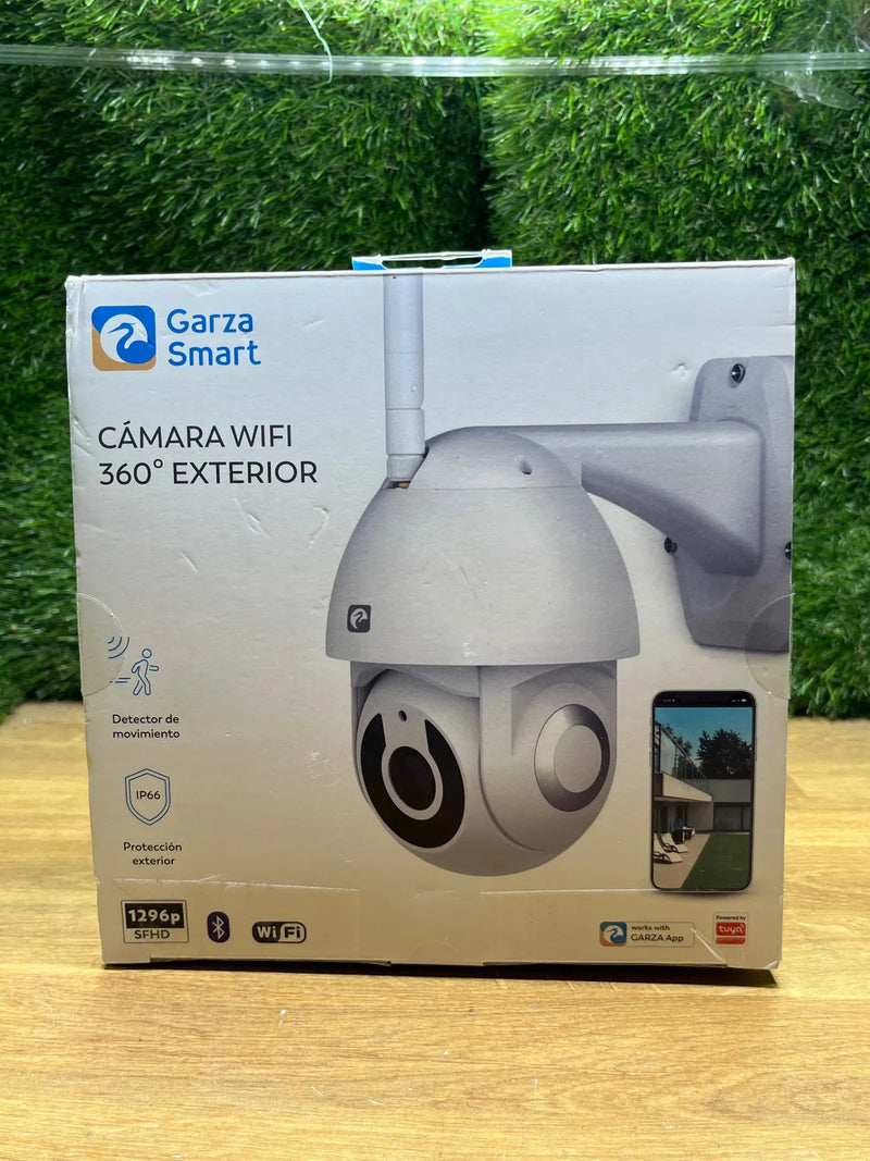 Cámara Seguridad Inteligente Exterior 360 Garza Smart