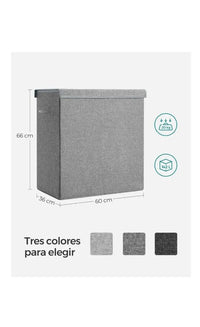 Cesta para la ropa de 85L