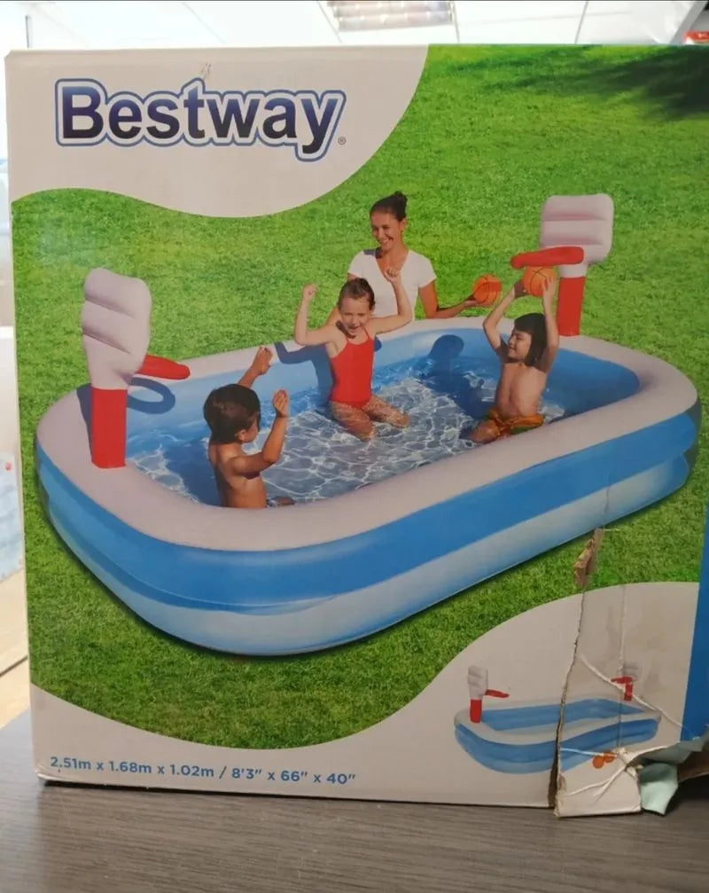 Piscina con canastas BESTWAY