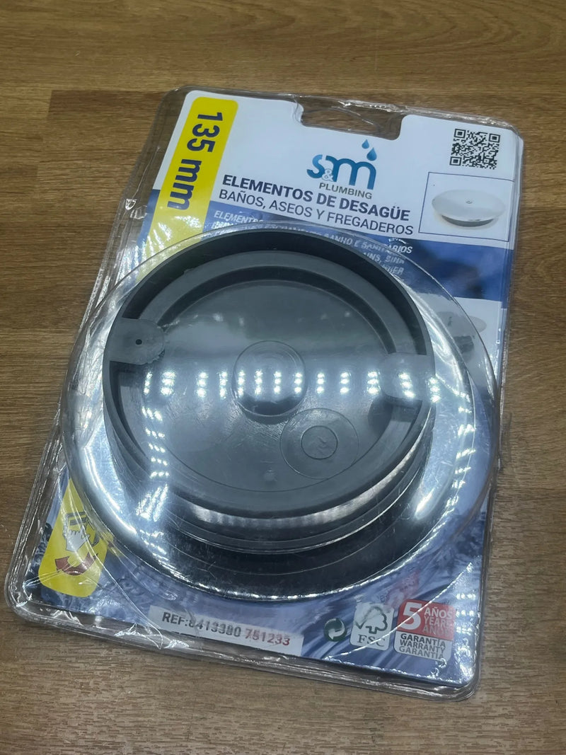 Tapa completa bote sifónico inoxidable S&M