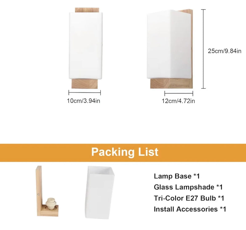 Aplique pared interior 3000k