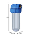Filtro de agua 10" Rosca Metal