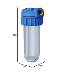 Filtro de agua 10" Rosca Metal